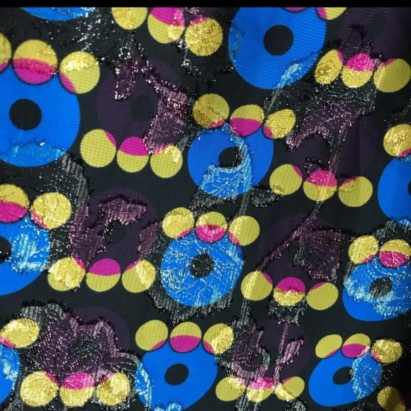 ANNA SUI for Target | Metallic Shimmer ✨️ Shift Mini Dress ~ Gossip Girl - Picture 8 of 11